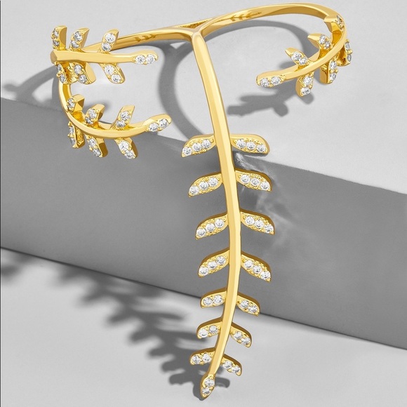 NWT Baublebar Peacemaker ring in gold - Picture 3 of 8